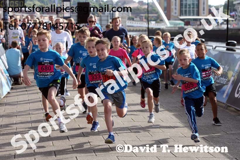 Simplyhealth Mini Great North Run. Photo: David T. Hewitson/Sports for All Pics